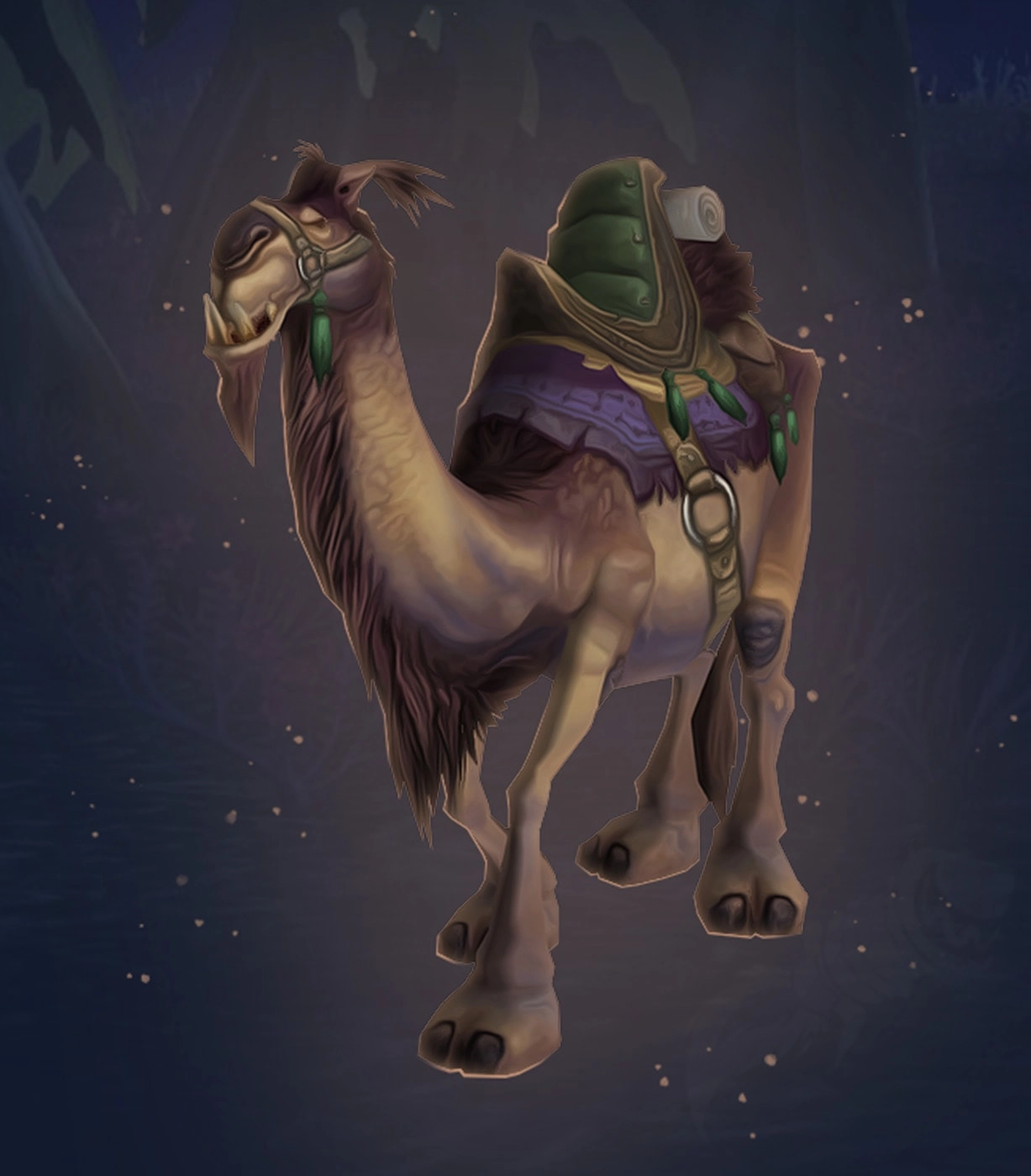 Reins of the Brown Riding Camel Mount